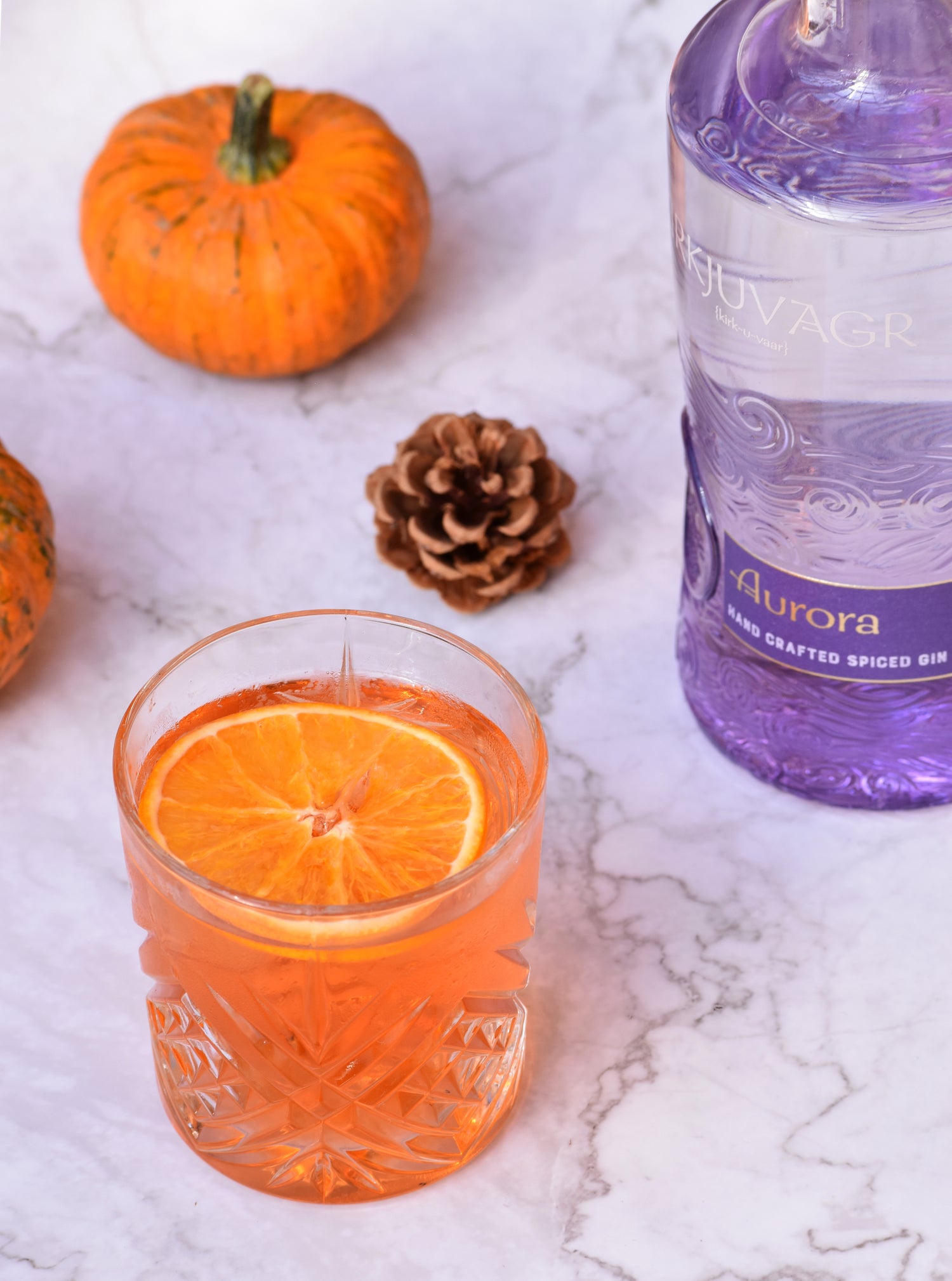 Recipe: ‘Jack-o'-lantern’ cocktail with Aurora Gin